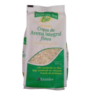 Copos de Avena Integral Bio 500 gr. - HIJAS DEL SOL